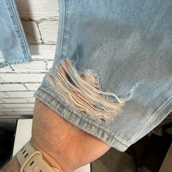 Buffalo David Bitton Women’s Madison Boyfriend 90s Jeans Distressed Size 32 NEW - Picture 8 of 11